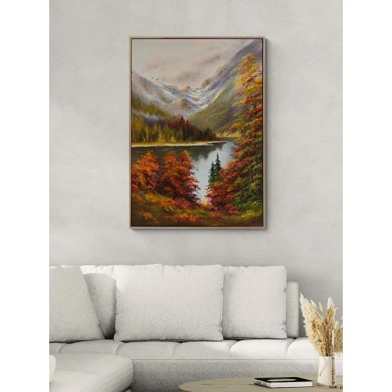 Sonbahar Zaman Yağlı Boya Tablosu