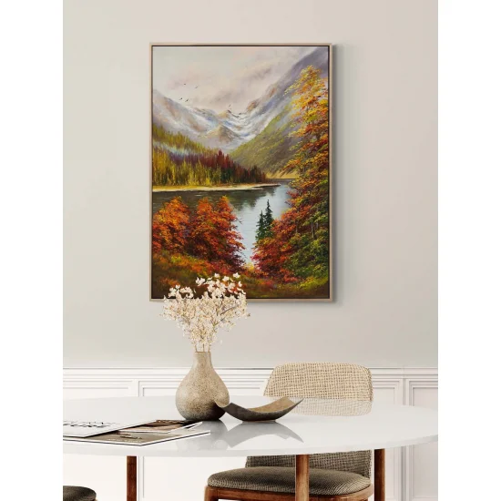 Sonbahar Zaman Yağlı Boya Tablosu