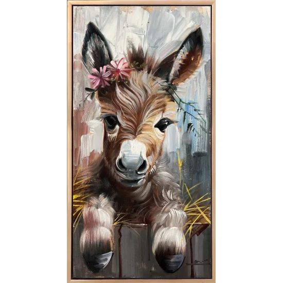 Adorable Foal Oil Painting