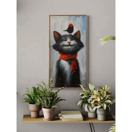 Innocent Cat Oil Painting