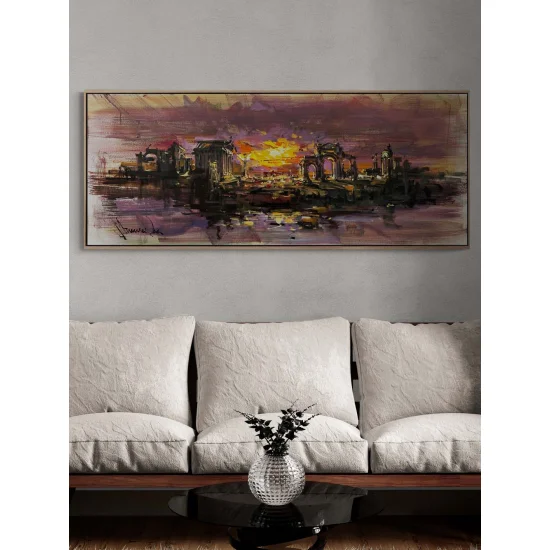 Kayıp Medeniyet Yağlı Boya Tablosu