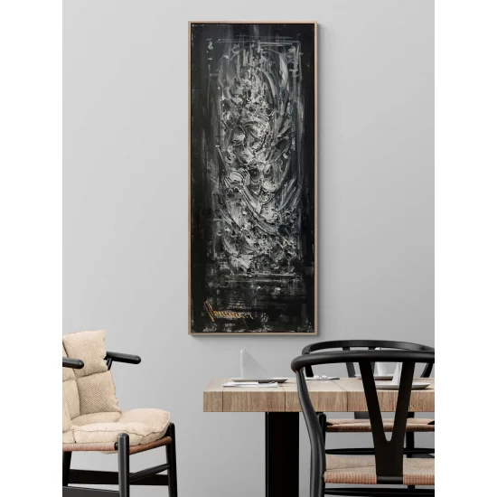 Shattered Silence Oil Painting