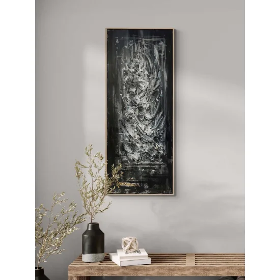 Shattered Silence Oil Painting