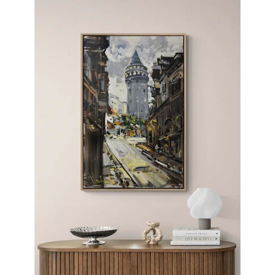 Old Times in Galata Oil Painting