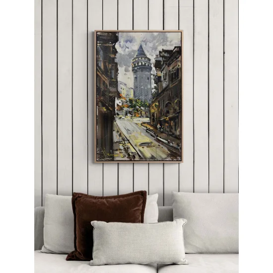 Old Times in Galata Oil Painting