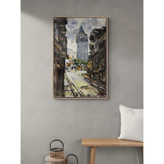 Old Times in Galata Oil Painting