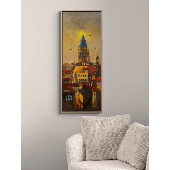 Kulede Zaman Yağlı Boya Tablosu