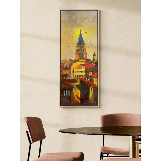 Kulede Zaman Yağlı Boya Tablosu