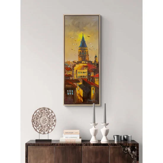 Kulede Zaman Yağlı Boya Tablosu