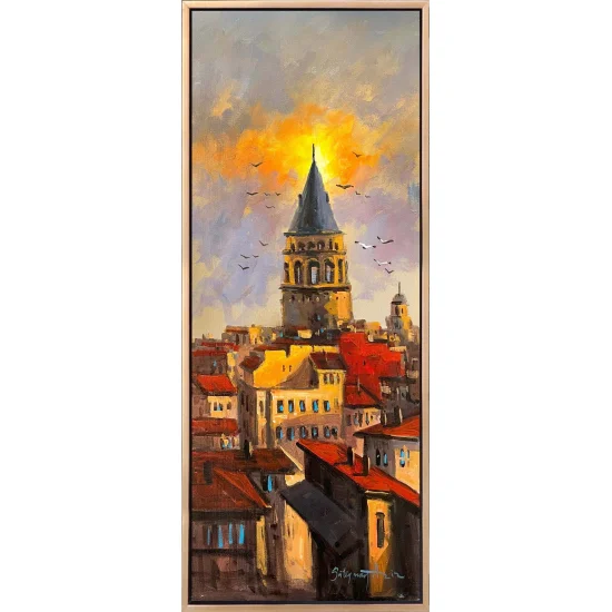 Dreams in Galata Oil Painting