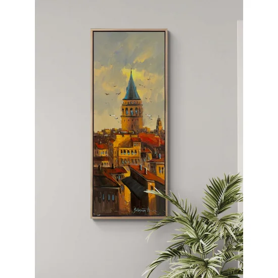 Sunset in Galata Oil Painting
