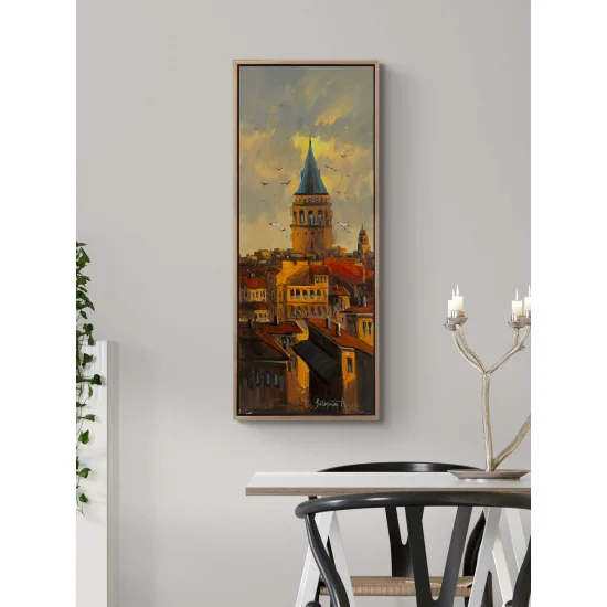 Sunset in Galata Oil Painting