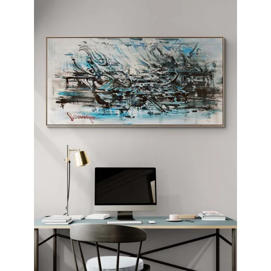 Gizemli Ufuklar Yağlı Boya Tablosu