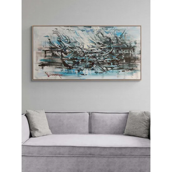 Gizemli Ufuklar Yağlı Boya Tablosu