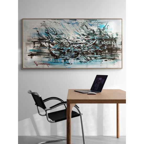 Gizemli Ufuklar Yağlı Boya Tablosu