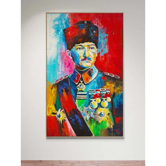 The Colors of Mustafa Kemal Oil Painting
