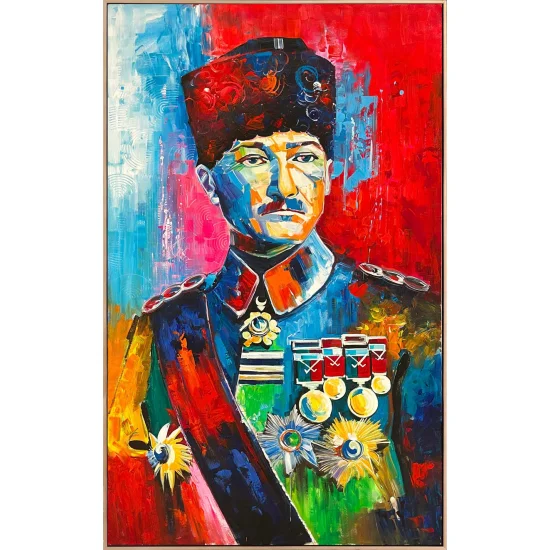 The Colors of Mustafa Kemal Oil Painting