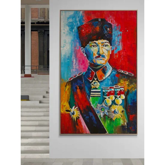 The Colors of Mustafa Kemal Oil Painting