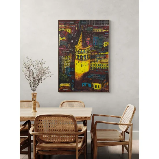 Galata of Colors Oil Painting