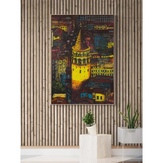 Galata of Colors Oil Painting