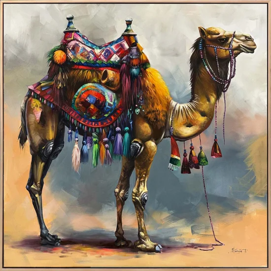 The Noble Traveler of the Desert Oil Painting