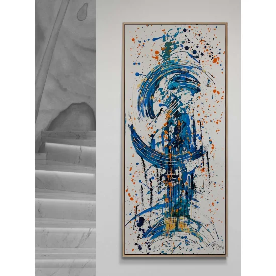 Stream of Consciousness Oil Painting