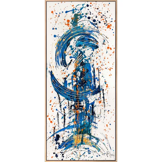 Stream of Consciousness Oil Painting