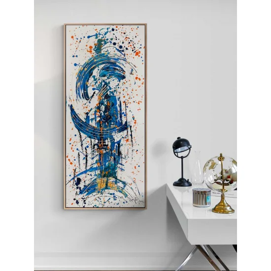 Stream of Consciousness Oil Painting