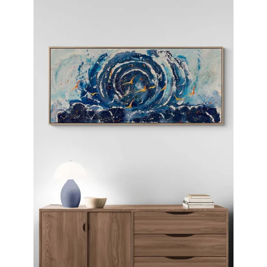 Storm Birds Oil Painting