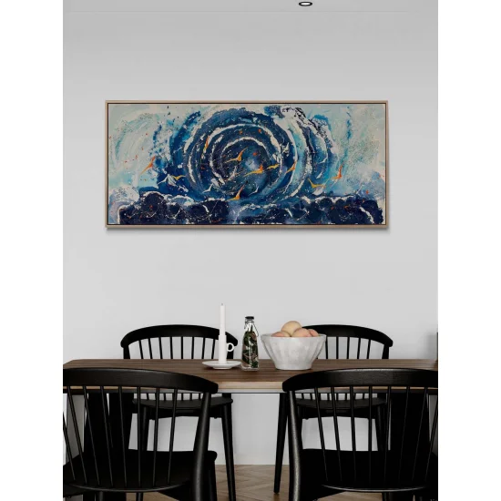 Storm Birds Oil Painting