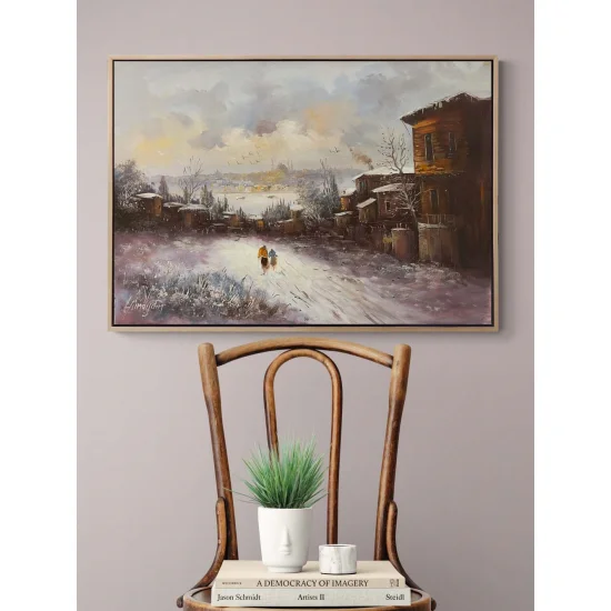 Winter in Istanbul Oil Painting