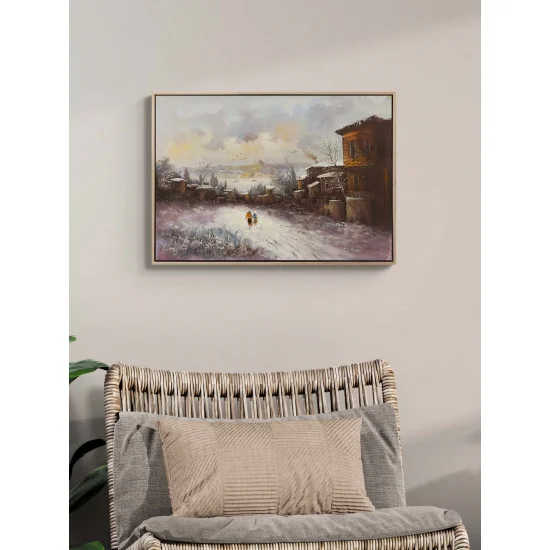 Winter in Istanbul Oil Painting