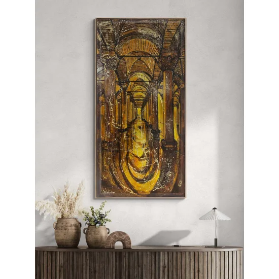 Geçmişin Yansıması Yağlı Boya Tablosu