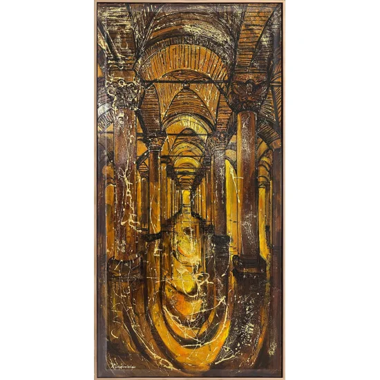 Geçmişin Yansıması Yağlı Boya Tablosu