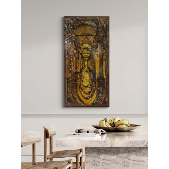 Geçmişin Yansıması Yağlı Boya Tablosu