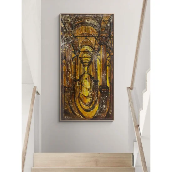 Geçmişin Yansıması Yağlı Boya Tablosu