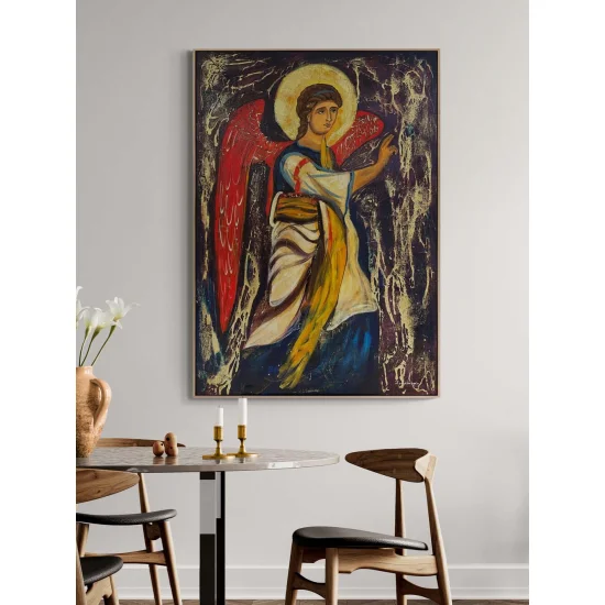 Kutsal Sırlara Yolculuk Yağlı Boya Tablosu