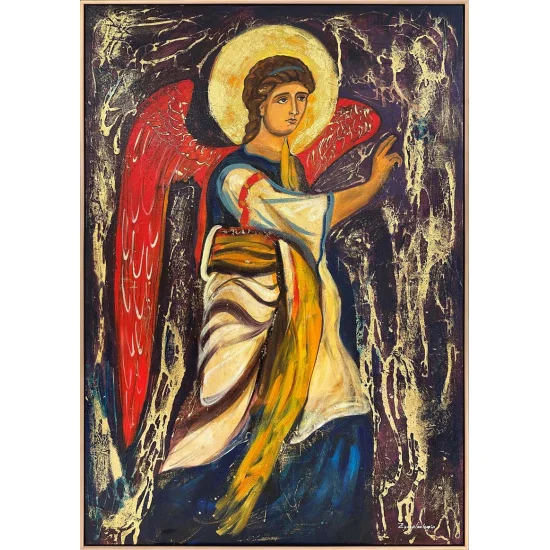 Kutsal Sırlara Yolculuk Yağlı Boya Tablosu