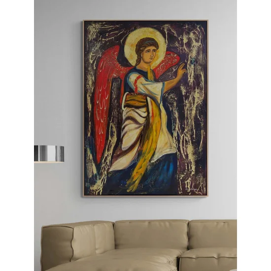 Kutsal Sırlara Yolculuk Yağlı Boya Tablosu