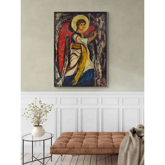 Kutsal Sırlara Yolculuk Yağlı Boya Tablosu