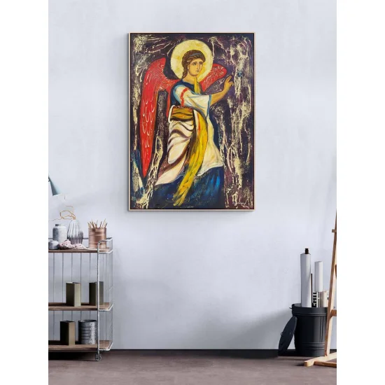 Kutsal Sırlara Yolculuk Yağlı Boya Tablosu