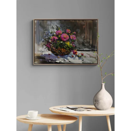 Fırçanın Baharı Yağlı Boya Tablosu