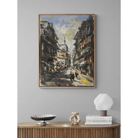 The Spirit of the Old City Oil Painting