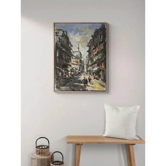 The Spirit of the Old City Oil Painting