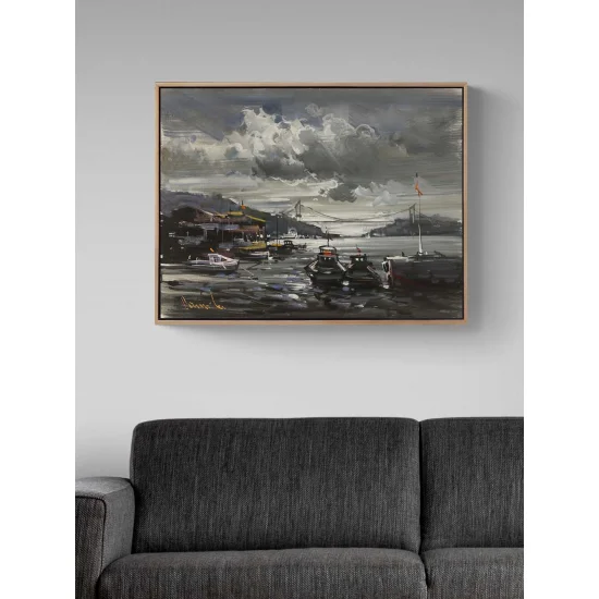 A Day in Istanbul Oil Painting