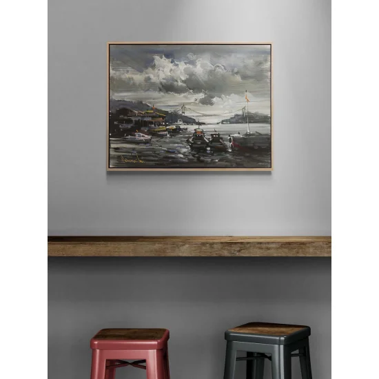 A Day in Istanbul Oil Painting