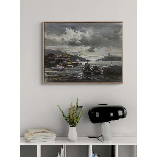 A Day in Istanbul Oil Painting