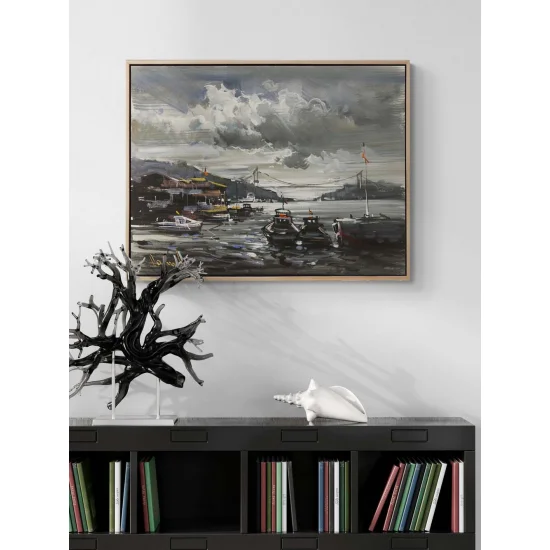 A Day in Istanbul Oil Painting