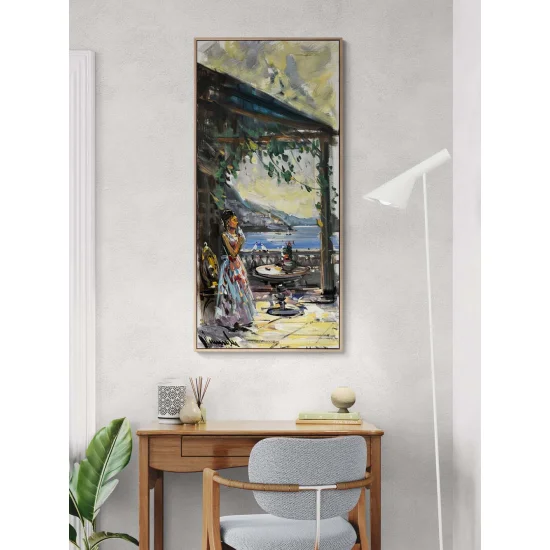 Dreams Facing the Sea Oil Painting