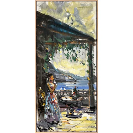 Dreams Facing the Sea Oil Painting